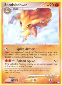 Sandslash, Mysterious Treasures 61