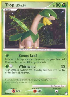 Tropius, Mysterious Treasures 64