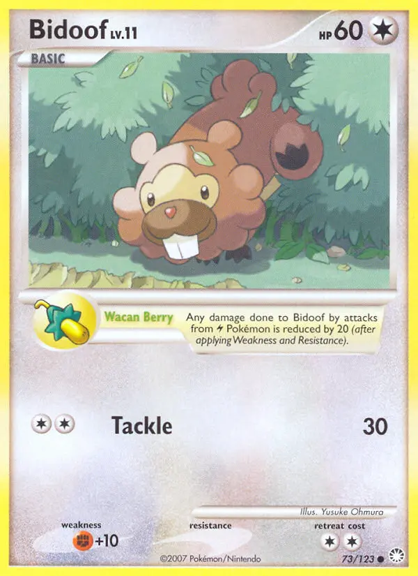 Bidoof, Mysterious Treasures 73