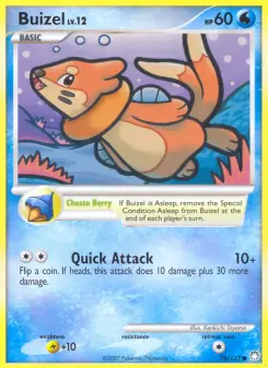 Buizel, Mysterious Treasures 75