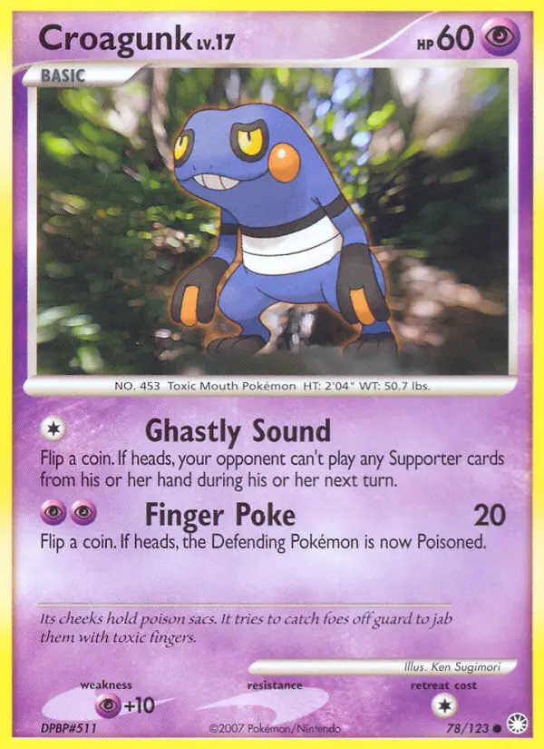 Croagunk, Mysterious Treasures 78