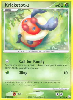 Kricketot, Mysterious Treasures 86