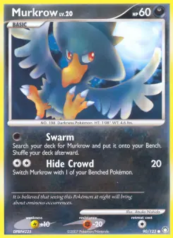 Murkrow, Mysterious Treasures 90