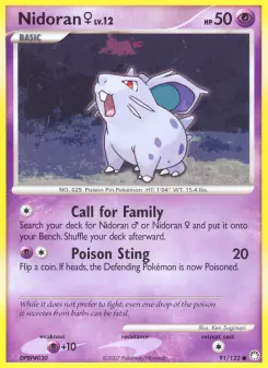 Nidoran♀, Mysterious Treasures 91