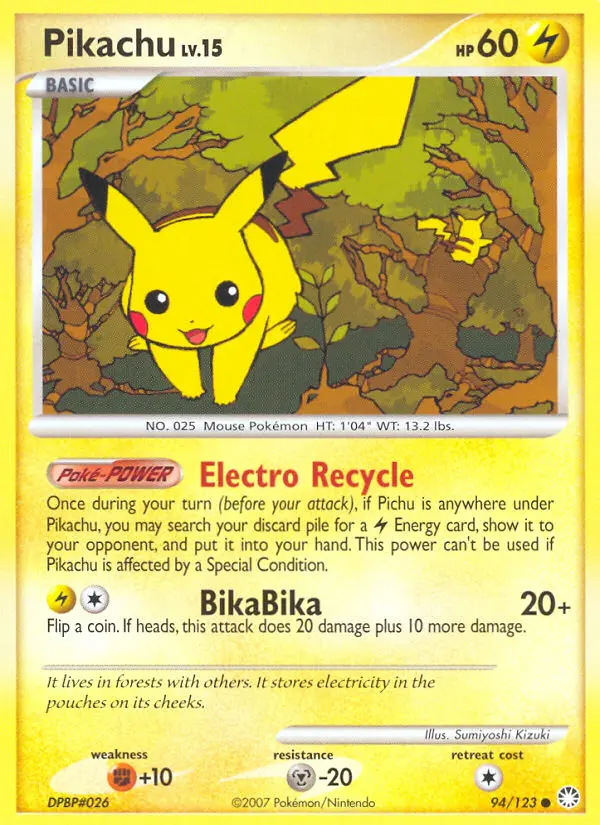 Pikachu, Mysterious Treasures 94