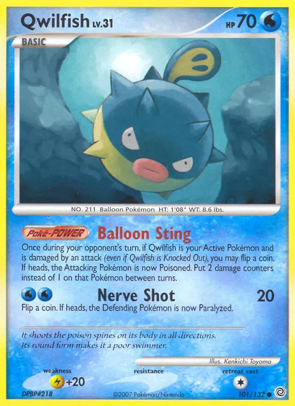 Qwilfish, Secret Wonders 101