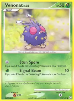 Venonat, Secret Wonders 116