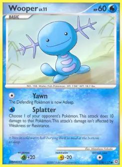 Wooper, Secret Wonders 118