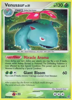 Venusaur, Secret Wonders 20