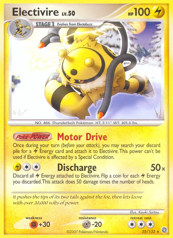 Electivire, Secret Wonders 25