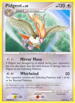 Pidgeot, Secret Wonders 35