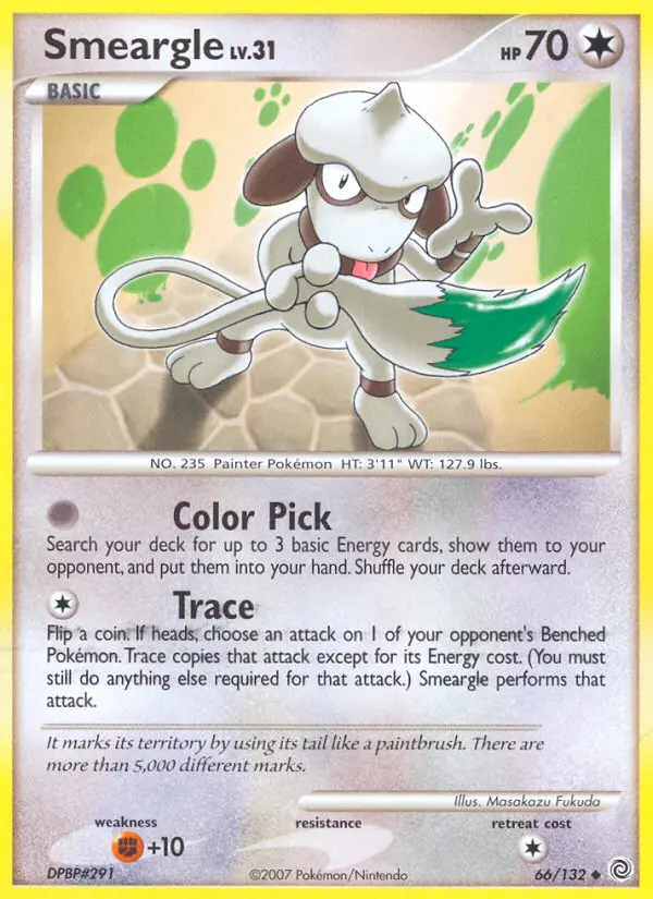 Smeargle, Secret Wonders 66