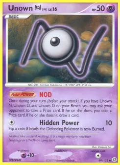 Unown N, Secret Wonders 69