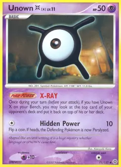 Unown X, Secret Wonders 71