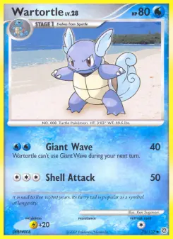 Wartortle, Secret Wonders 75