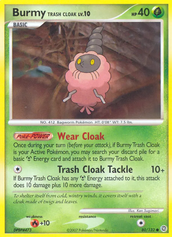 Burmy Trash Cloak, Secret Wonders 80