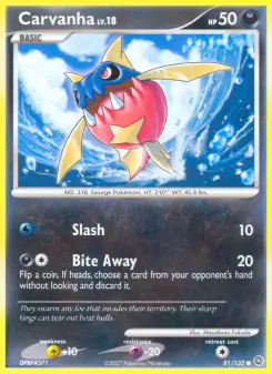 Carvanha, Secret Wonders 81