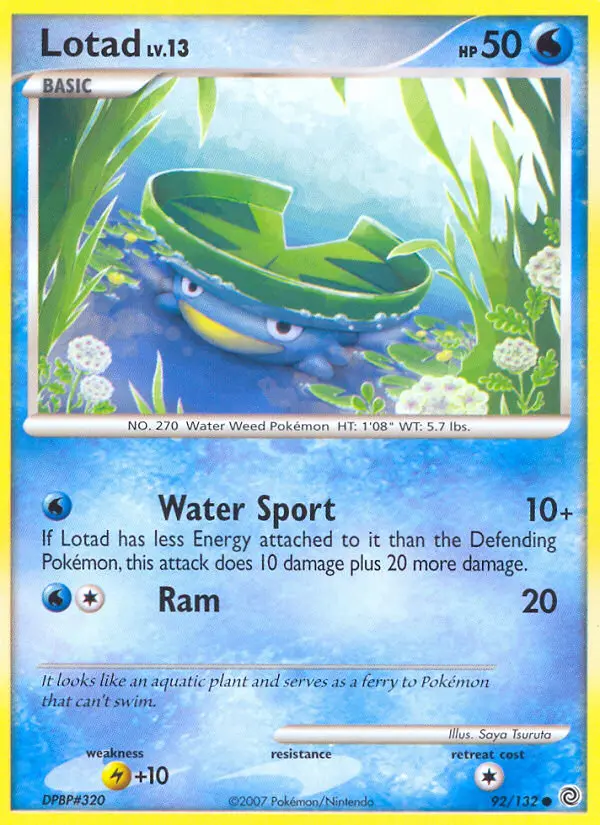 Lotad, Secret Wonders 92