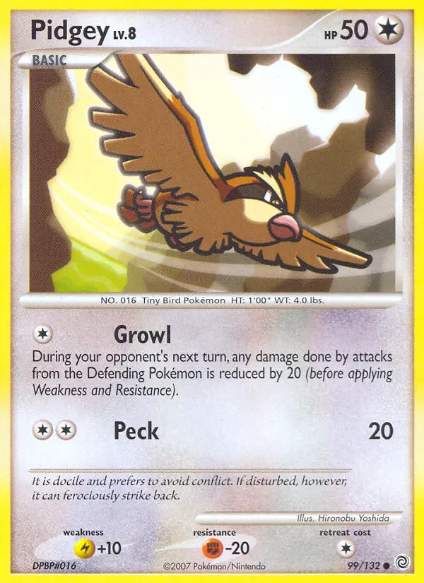 Pidgey, Secret Wonders 99