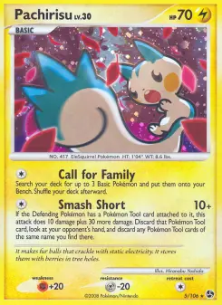 Pachirisu, Duels au Sommets 5