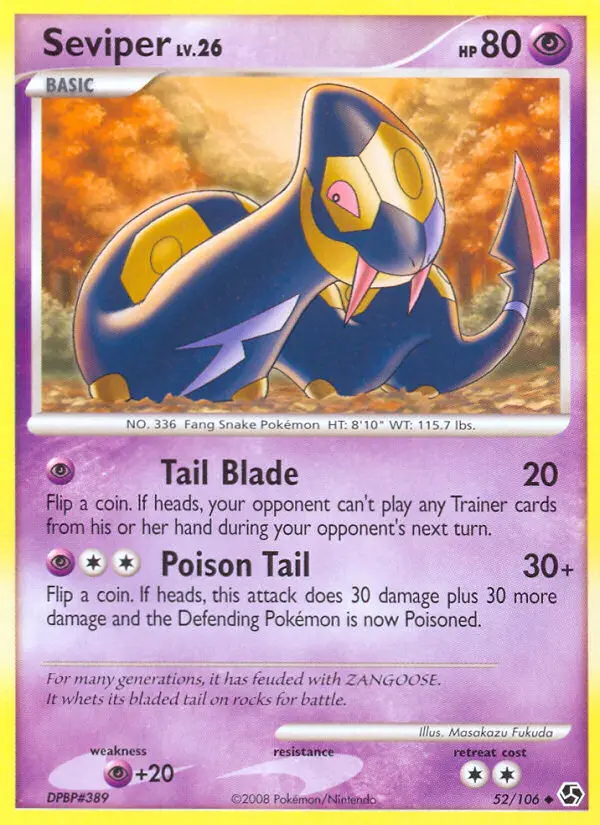 Seviper, Great Encounters 52