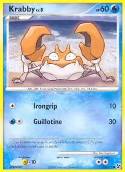 Krabby, Duels au Sommets 75