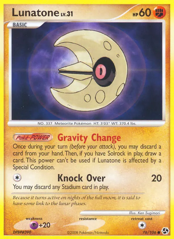 Lunatone, Great Encounters 76
