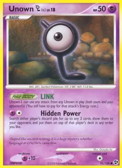 Unown L, Great Encounters 91