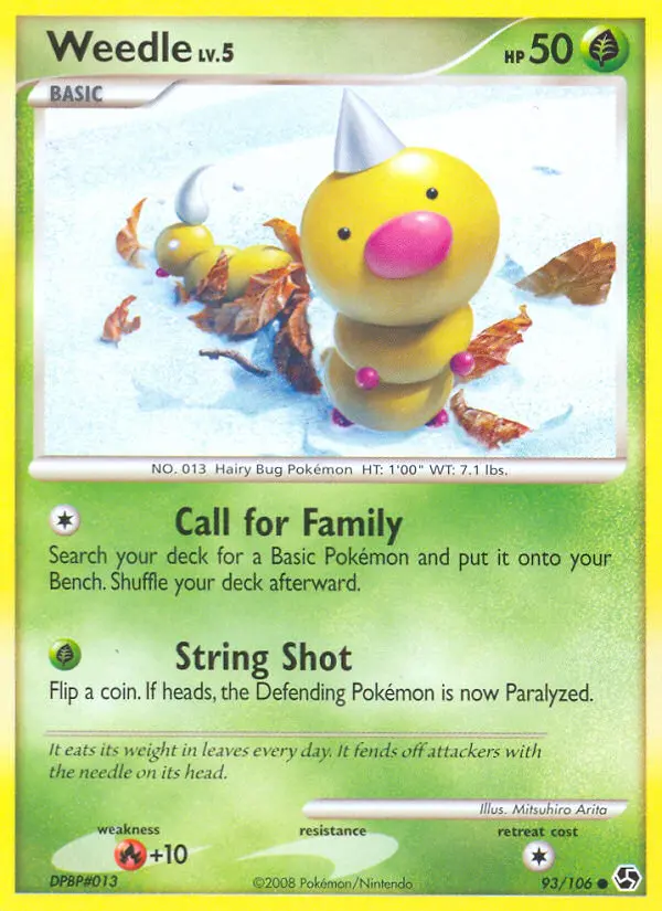 Weedle, Great Encounters 93