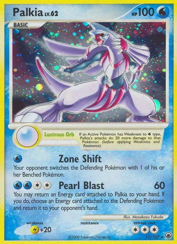 Palkia, Majestic Dawn 11