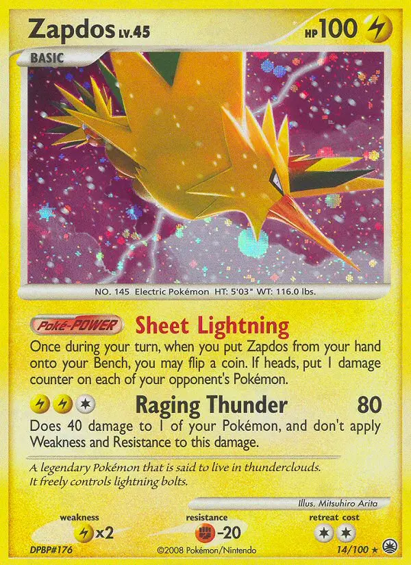 Zapdos, Majestic Dawn 14