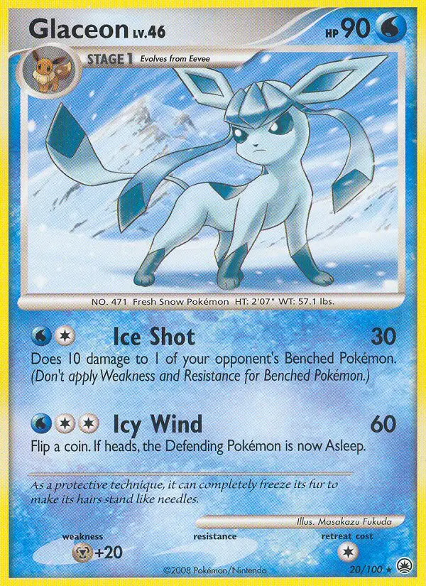 Glaceon, Majestic Dawn 20