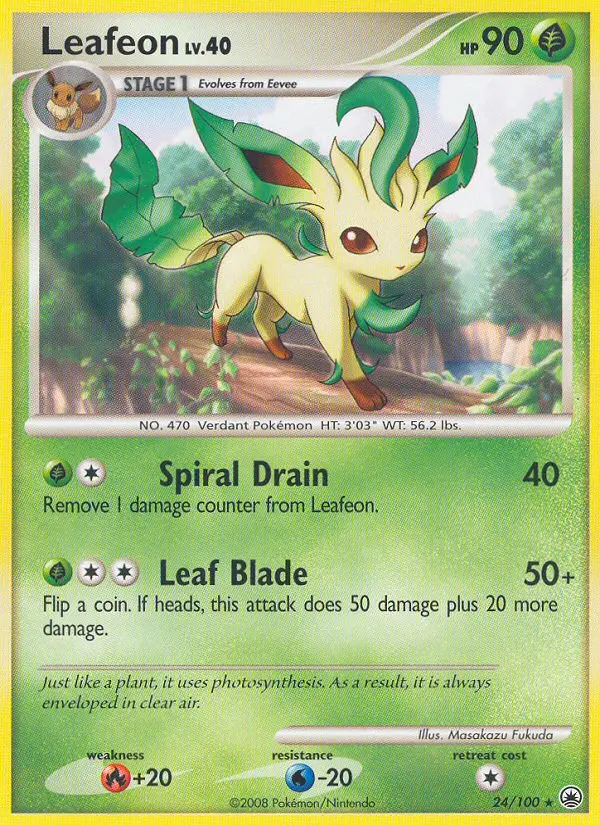 Leafeon, Majestic Dawn 24