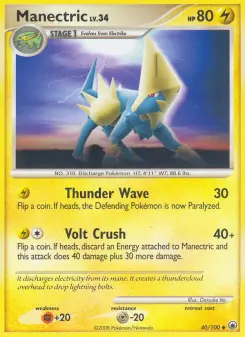 Manectric, Majestic Dawn 40