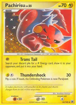 Pachirisu, Aube Majestueuse 43