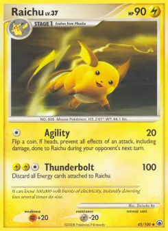 Raichu, Aube Majestueuse 45