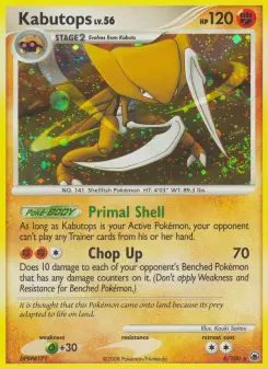Kabutops, Majestic Dawn 6