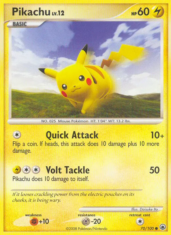 Pikachu, Majestic Dawn 70