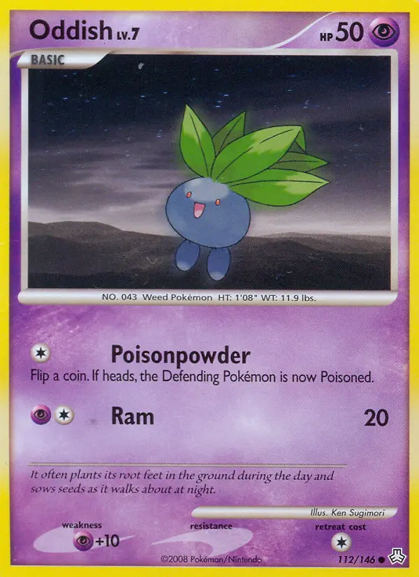 Oddish, Legends Awakened 112