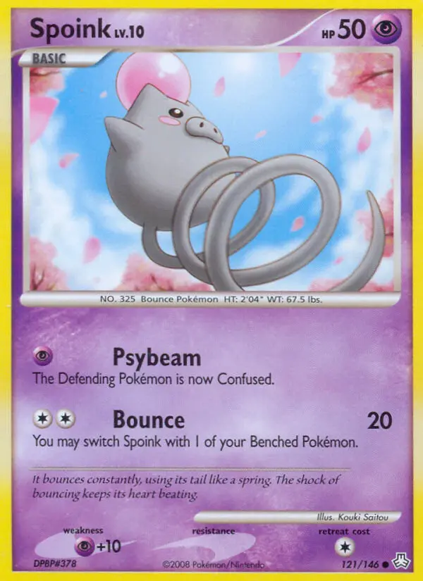 Spoink, Legends Awakened 121