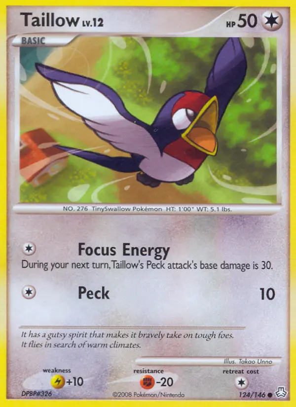 Taillow, Legends Awakened 124