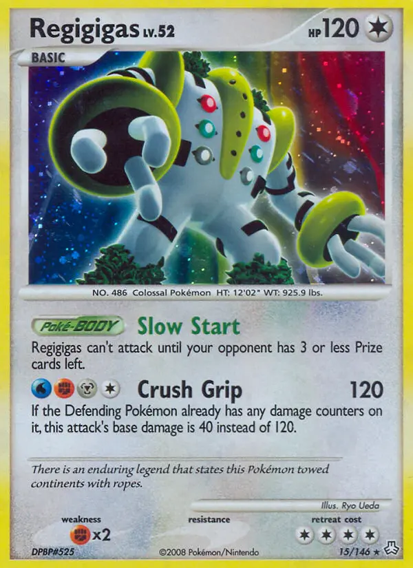 Regigigas, Legends Awakened 15