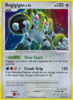 Regigigas, Legends Awakened 15