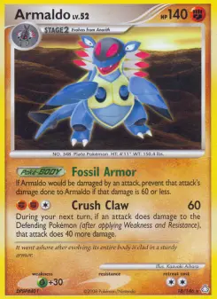 Armaldo, Legends Awakened 18