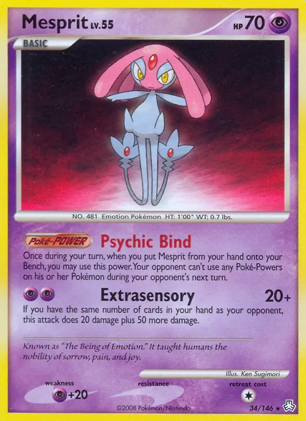 Mesprit, Legends Awakened 34