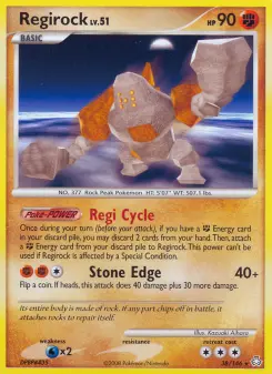 Regirock, Éveil des Légendes 38