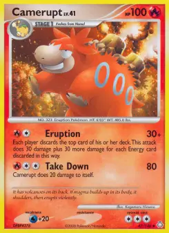 Camerupt, Legends Awakened 47