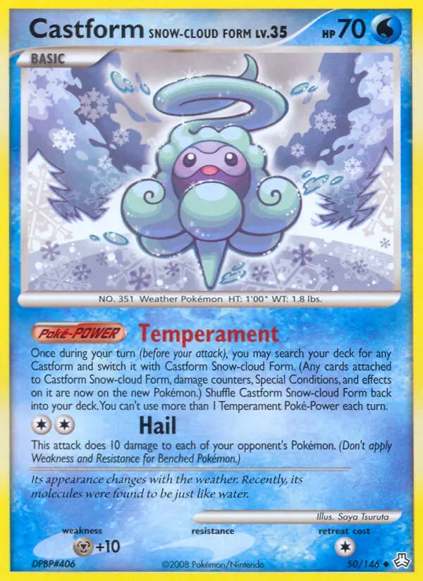 Castform Snow-cloud Form, Legends Awakened 50