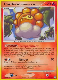 Castform Sunny Form, Legends Awakened 51