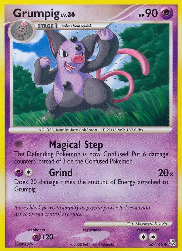 Grumpig, Legends Awakened 56